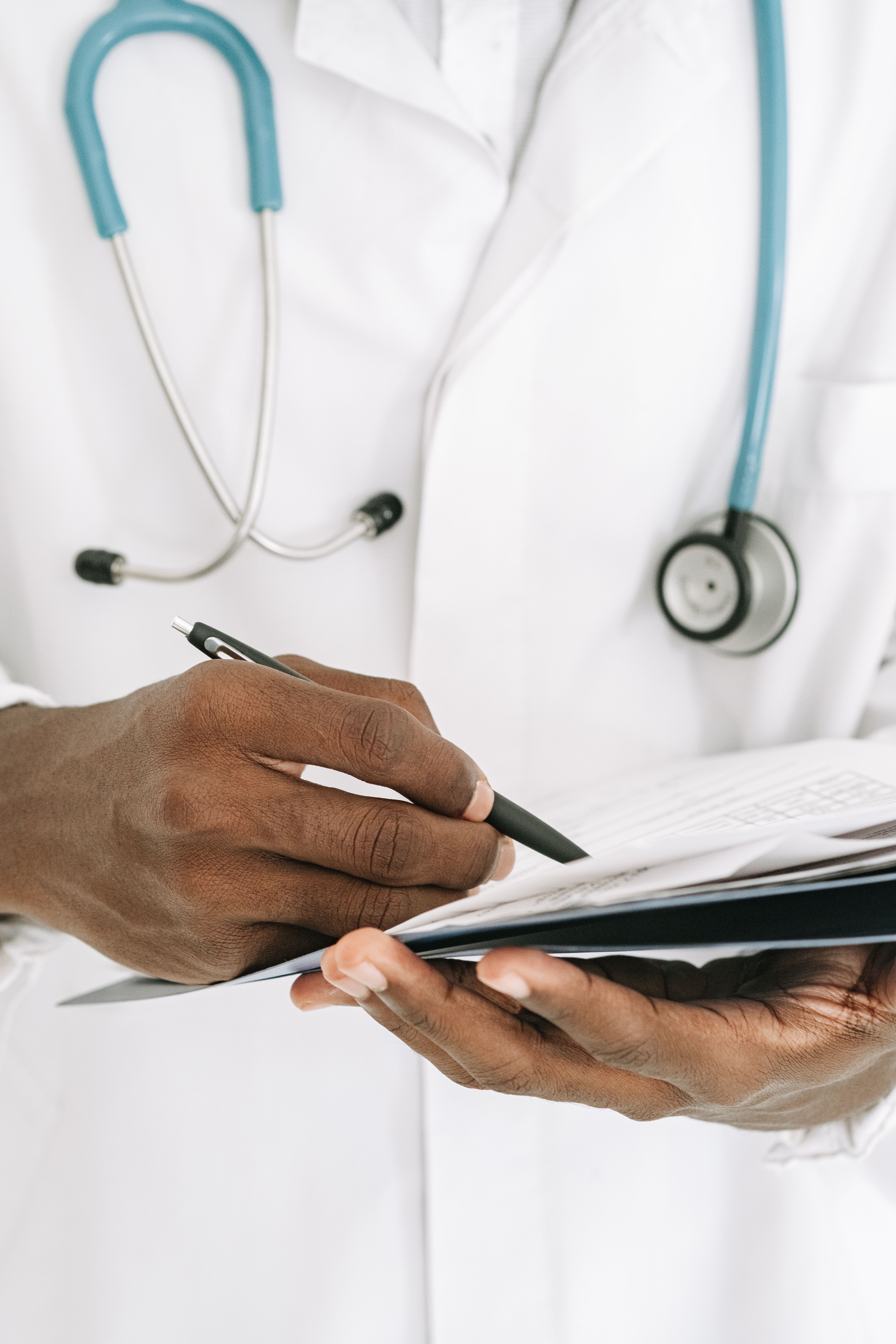 Luxury medical office data display